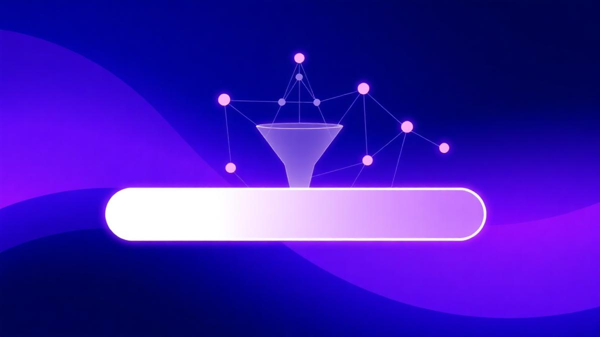 Ilustração de estrutura de campanha e funil de anúncios
